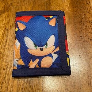 SONIC The Hedgehog Trifold Wallet For Kids
